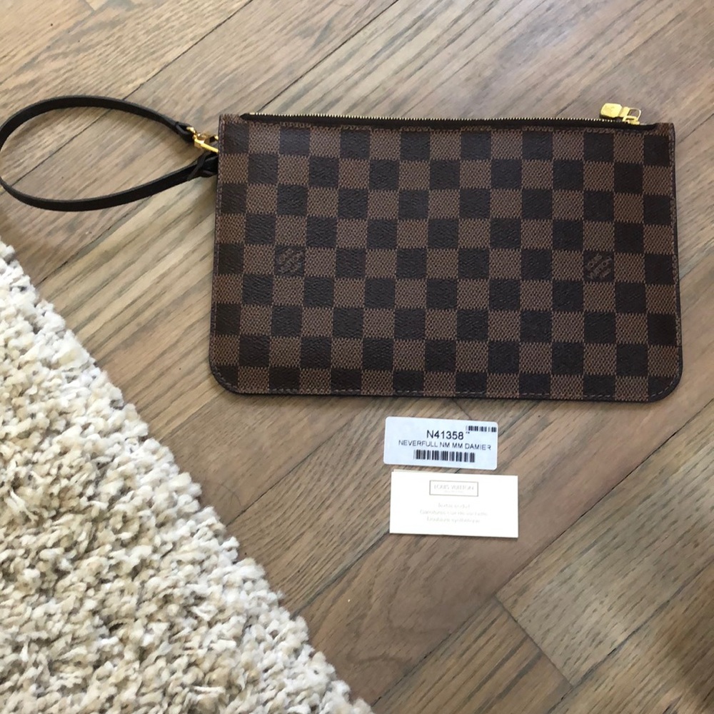 Louis Vuitton Wristlet Brown Damier Ébène